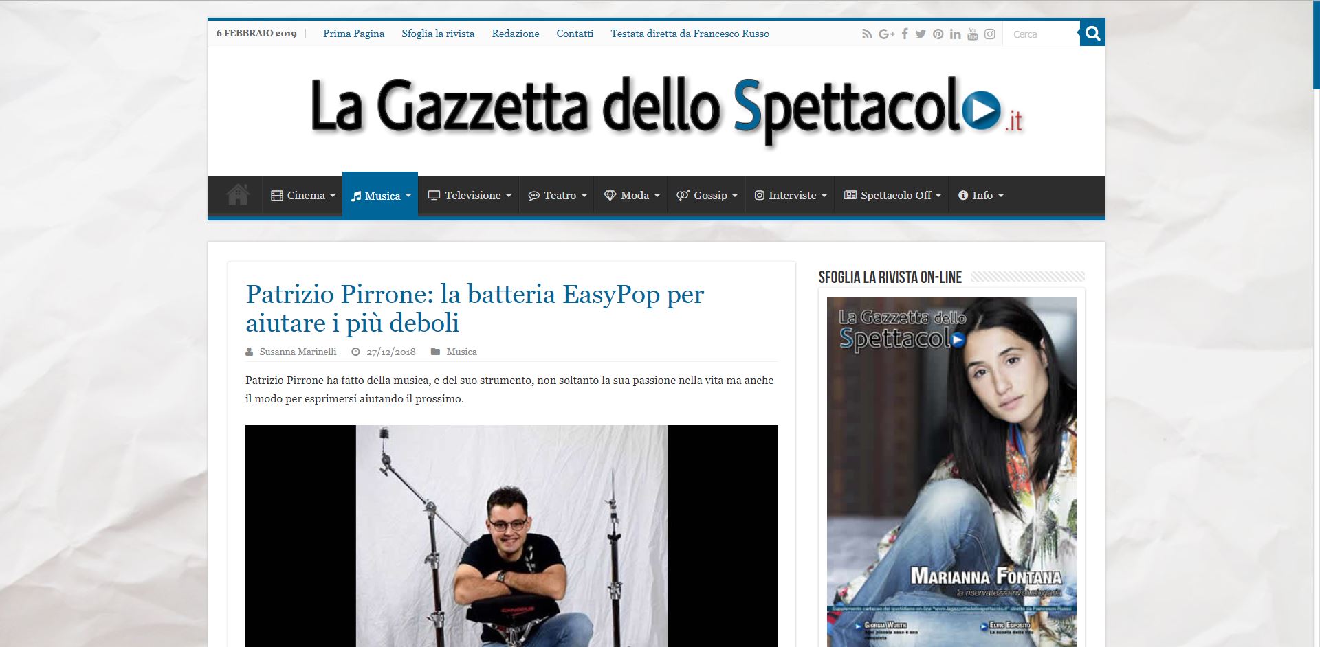 31_27-12-2018_Gazzetta_Spettacolo